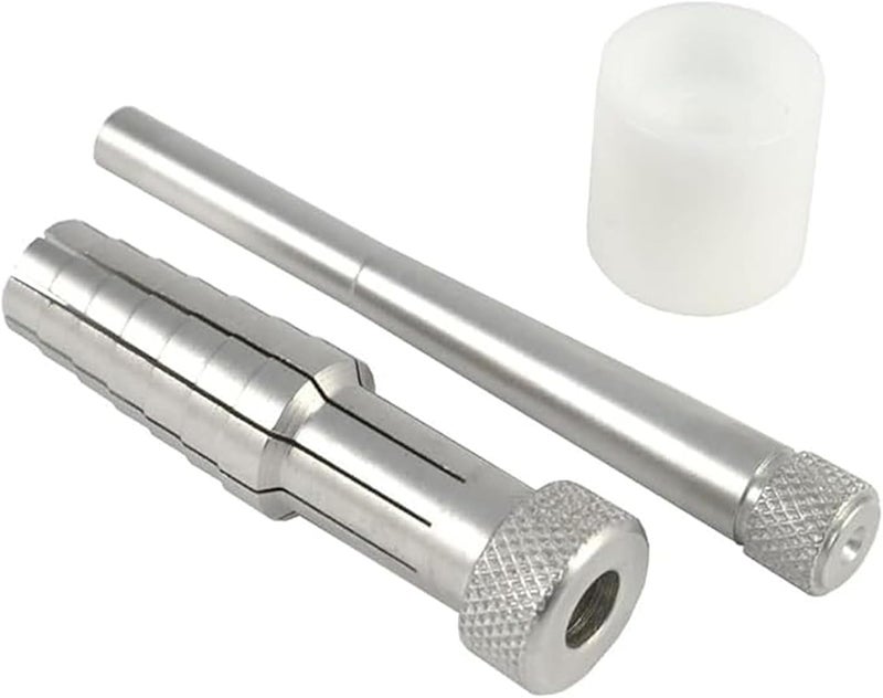 RAHISH TOOLS Ring Stretcher with Mandrel & Nylon Base - Professional Jewelry Ring Sizer Tool, Band Resizer for Silver & Gold, Ring Expander & Sizing Kit - 6-1/2 Inches Stainless Steel Ring Enlarger - Image 1